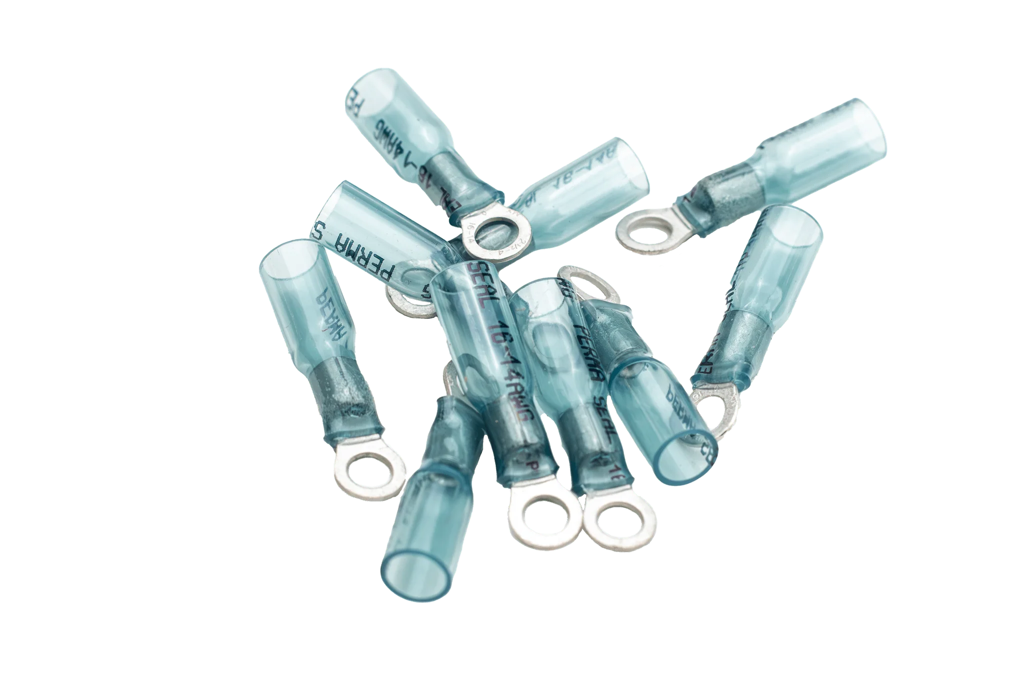14-16 Gauge Ring Terminals, Pack of 10