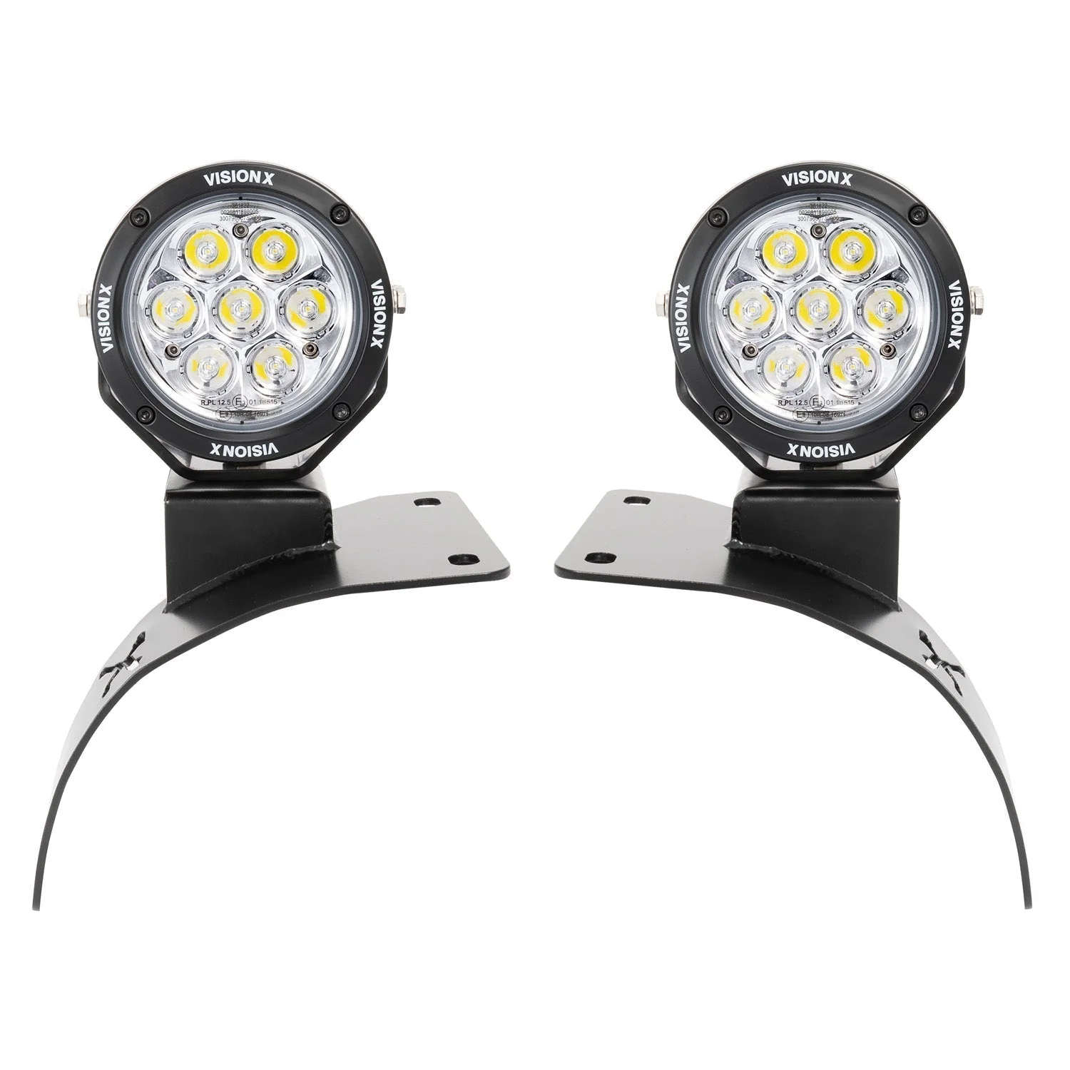 18+ Jeep JL / '20+ Jeep Gladiator Cowl Light Kit (With 4.7" CG2 Light Cannon) - Image 4