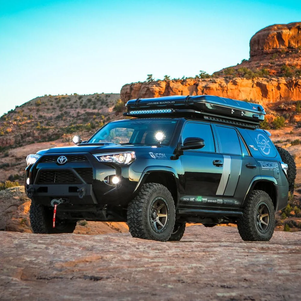 2010-2023 Toyota 4-Runner A-Pillar Mounts 3.7" CG2 Light Cannons
