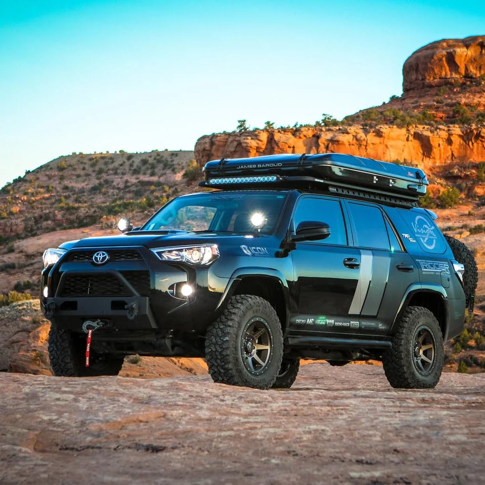 2010-2023 Toyota 4-Runner A-Pillar Mounts with 4.7" CG2 Light Cannon - Image 7