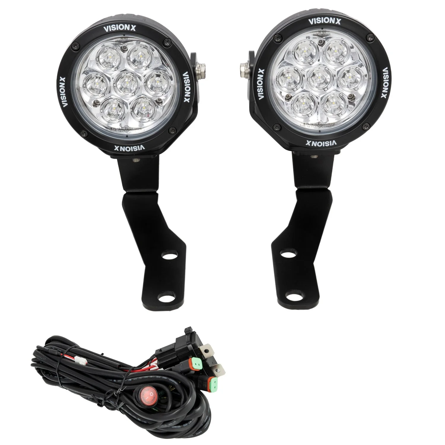 2016-2023 Toyota Tacoma A-Pillar Mounts with 4.7" CG2's - Image 2