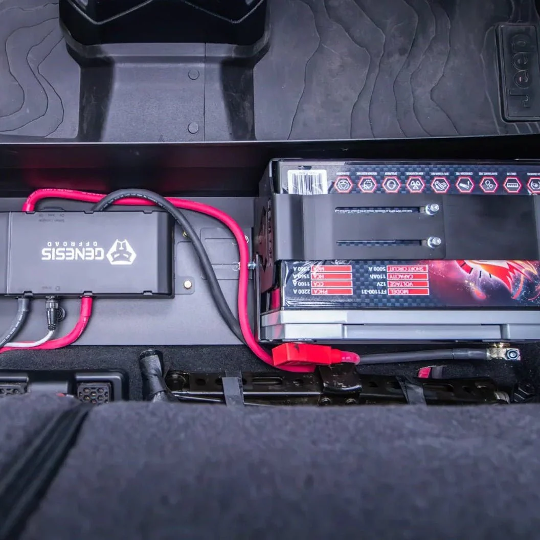 2021+ Diesel Gladiator Dual Battery System - Under Seat