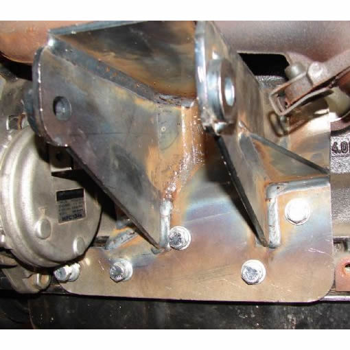 "Bomb Proof" Block Brackets for Jeep Wrangler TJ (2000-06) / LJ (2004-06) with 4.0L engine - Image 5