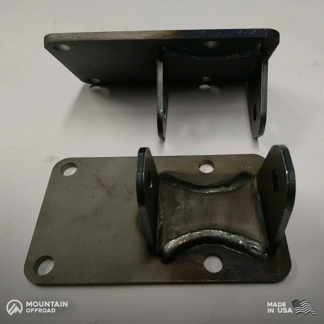 "Bomb Proof" Motor Mount Conversion Kit Chevy LS (Gen III & IV) for Jeep Wrangler YJ (1987-95) - Image 2