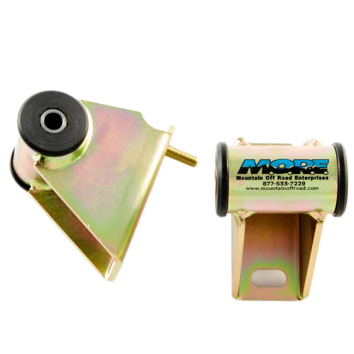 M.O.R.E. Jeep YJ TJ 6 Cylinder Motor Mounts 1 Inch Lift (1987–06) - Image 4