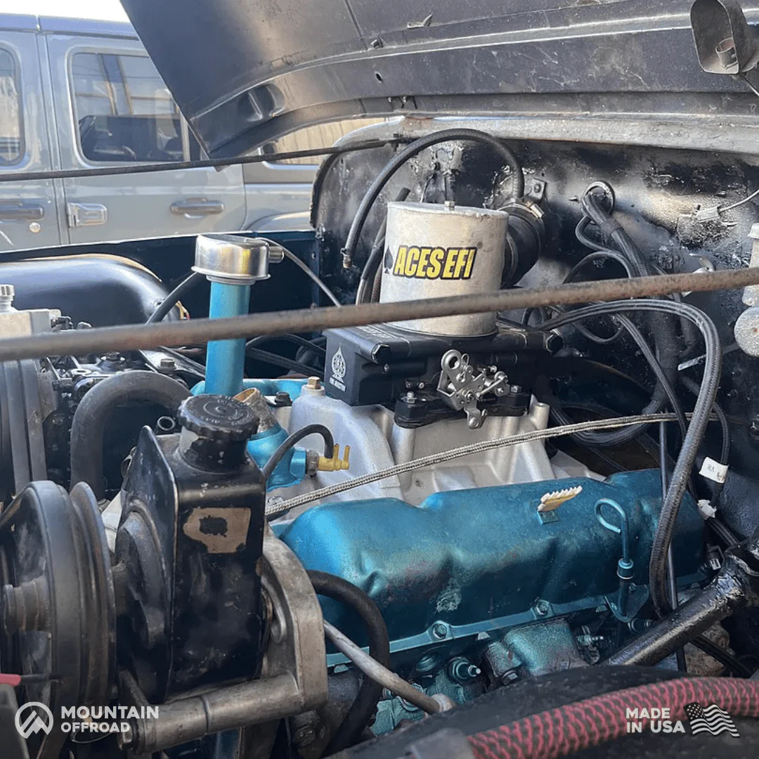 "Bomb Proof" Motor Mount Kit for Jeep CJ (1972-86) with AMC 6-cylinder 4.2L / pre-99 4.0L - Image 14