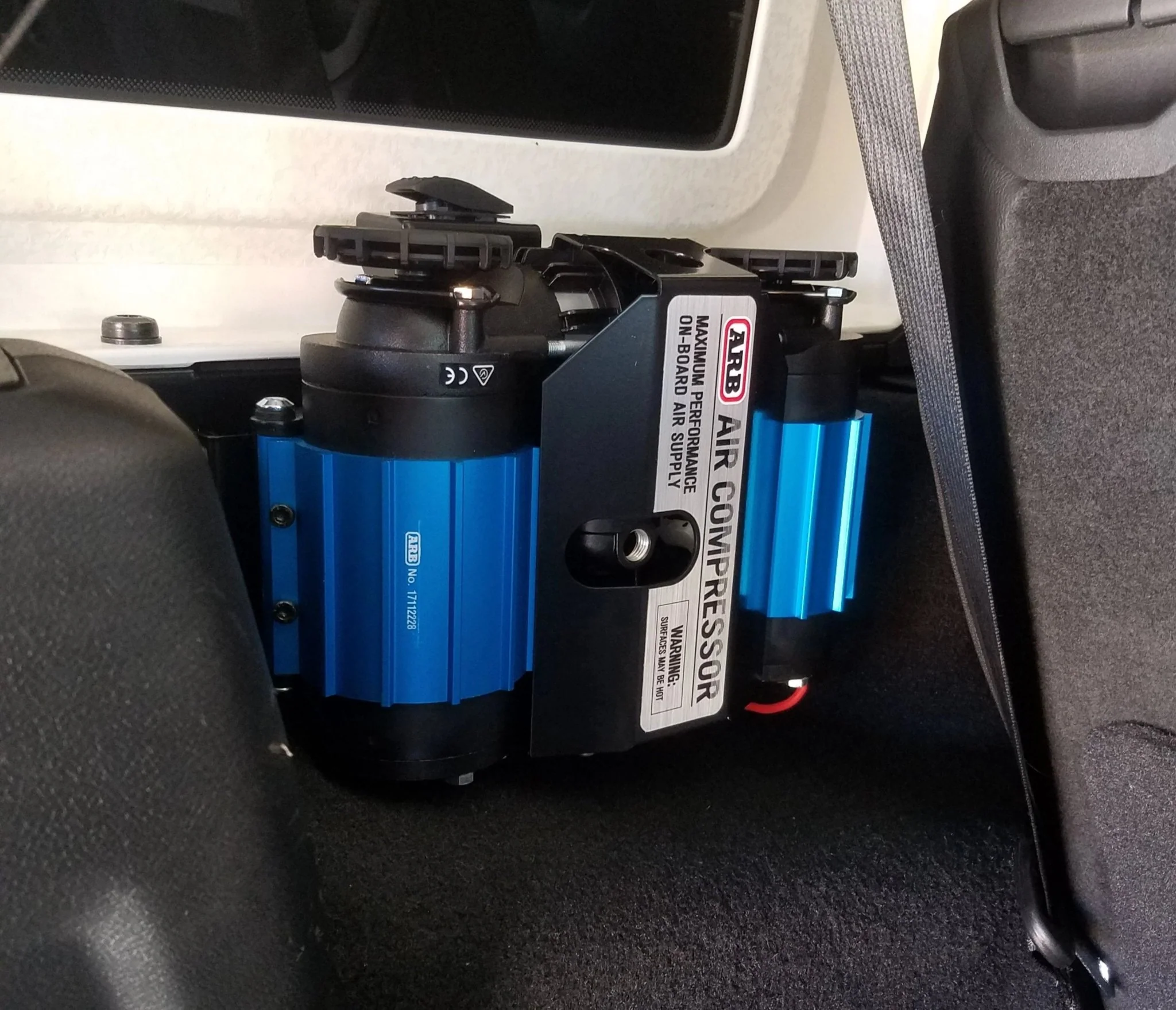 Bundle Pricing: ARB Mounting Bracket (ARB182D), ARB Twin Air Compressor (CKMTA12), & ARB 1 Gallon Air Tank (171507) for Jeep Wrangler JL 2 Door (2018-23) - Image 4