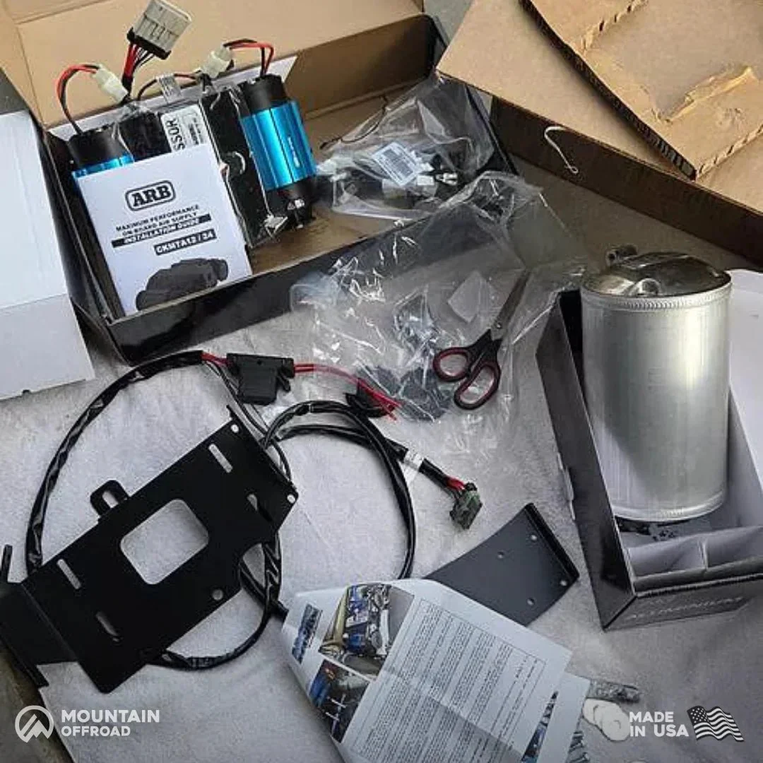Bundle Pricing: ARB Mounting Bracket (ARBTACO3), ARB Air Compressor (CKMTA12), & ARB 1 Gallon Air Tank (171507) for Toyota Tacoma Gen 3 (2016-23) & Gen 4 (2024-Current) - Image 5