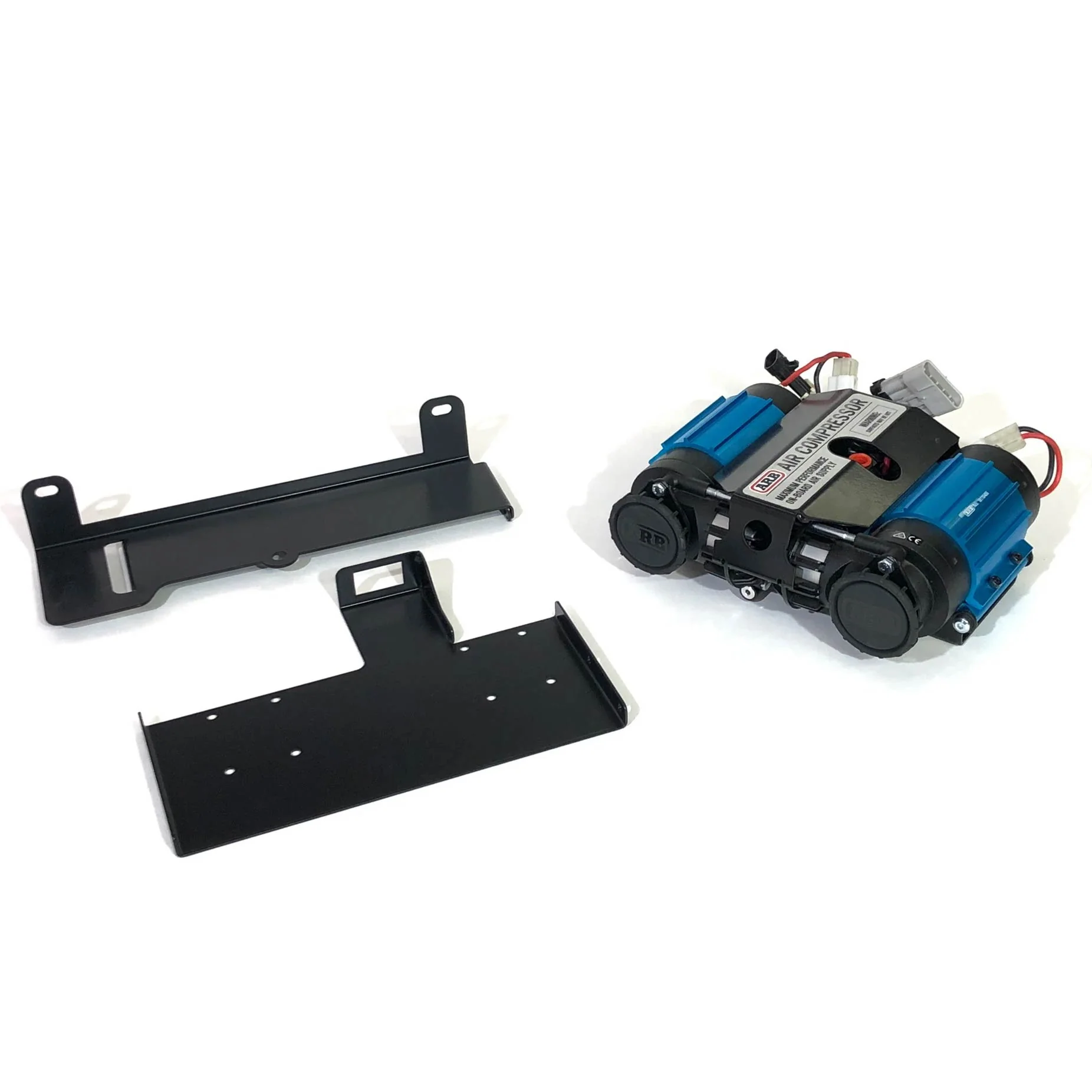 Bundle Pricing: ARB Mounting Bracket (ARBJKR) Rear Cargo & ARB Twin Air Compressor (CKMTA12) for Jeep Wrangler JK Unlimited 4 Door (2007-18)