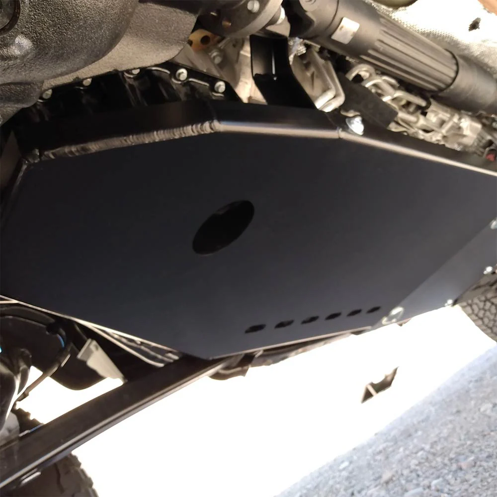 Oil Pan / Transmission Skid Plate for Jeep Wrangler JLU with Turbo Diesel (3.0L) (2020+) - Image 2