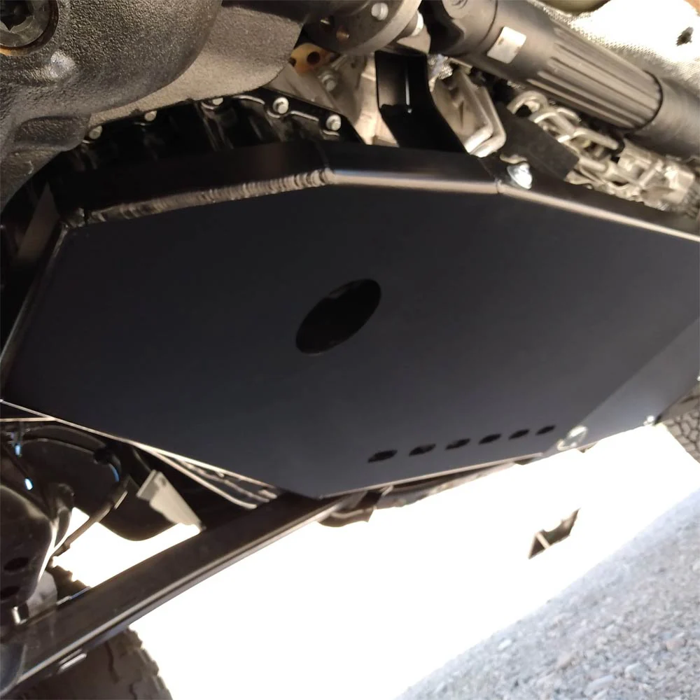 Oil Pan / Transmission Skid Plate (Aluminum) for Jeep Wrangler JL with Turbo Diesel (3.0L) (2020+) - Image 2
