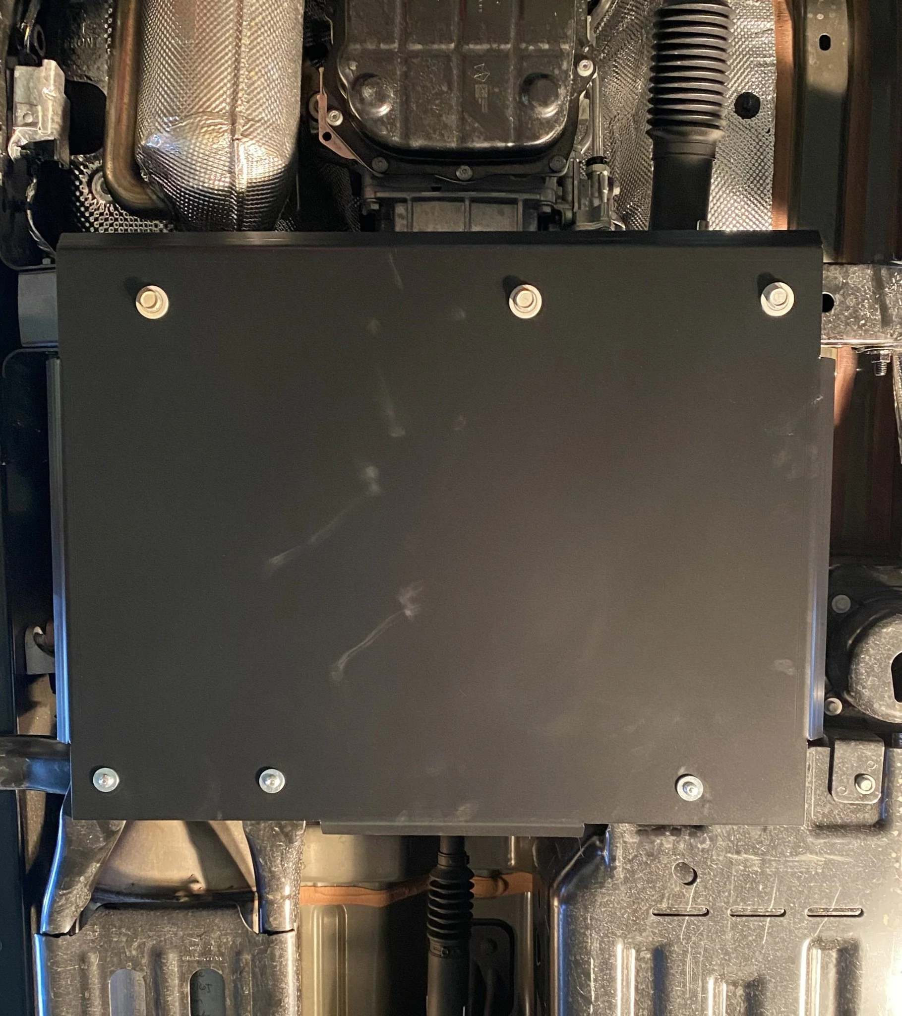 Transfer Case Skid Plate (Aluminum) for Jeep Wrangler JL Unlimited with (3.0L) Turbo Diesel (2020+) - Image 2