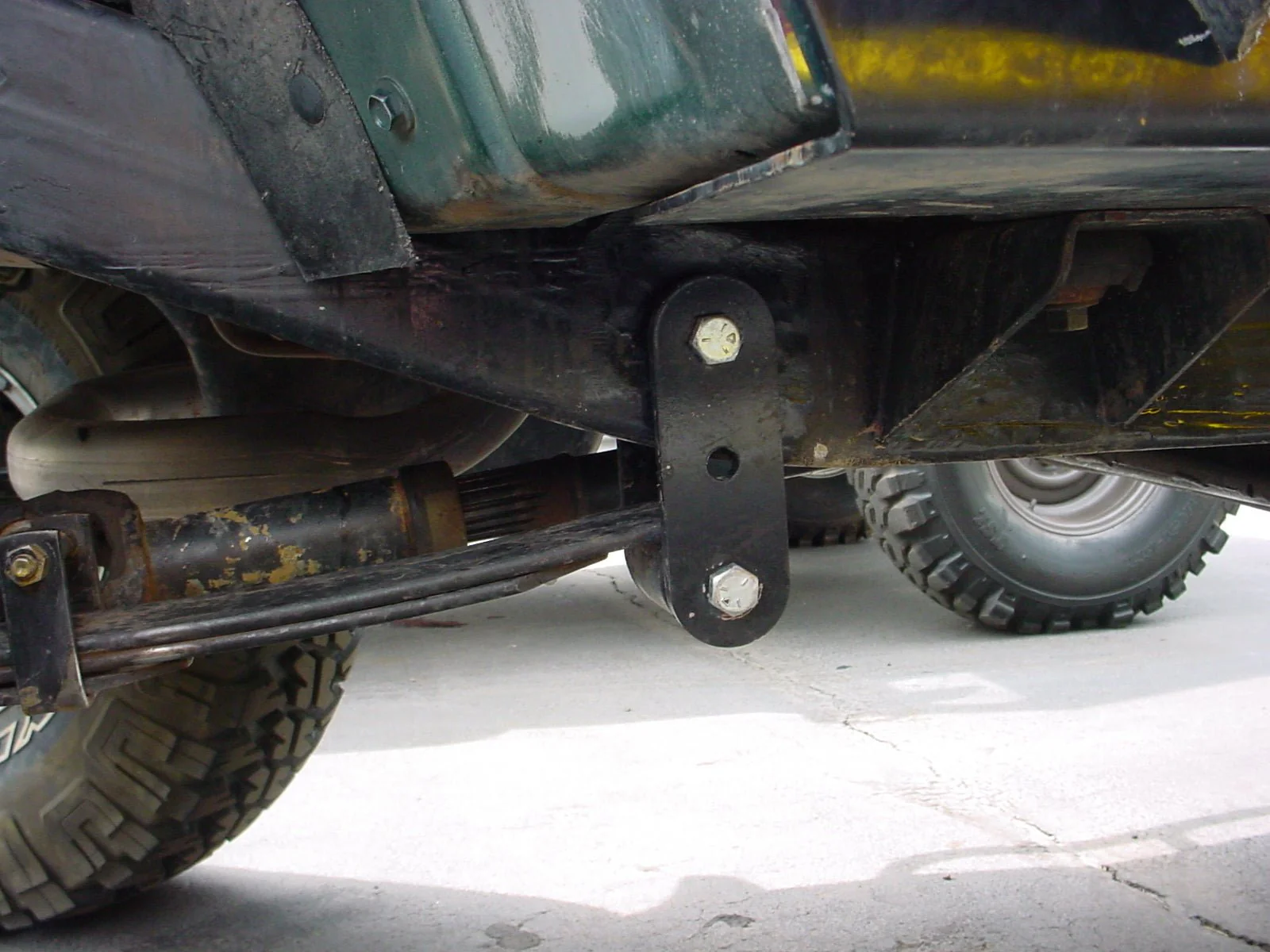 Shackle Reversal System with Weld In Shackle Hanger for Jeep Wrangler YJ (1987-95) - Image 13