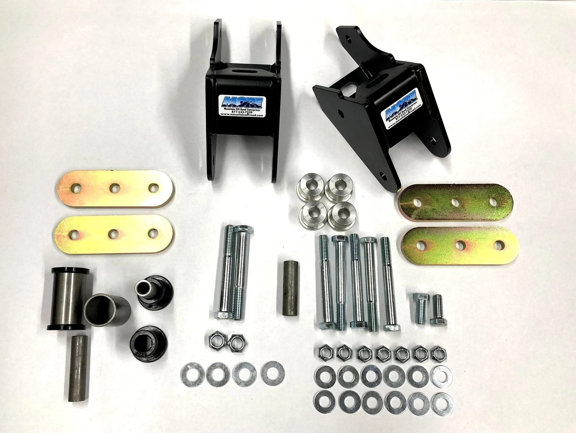 Shackle Reversal System with Weld In Shackle Hanger for Jeep Wrangler YJ (1987-95) - Image 2