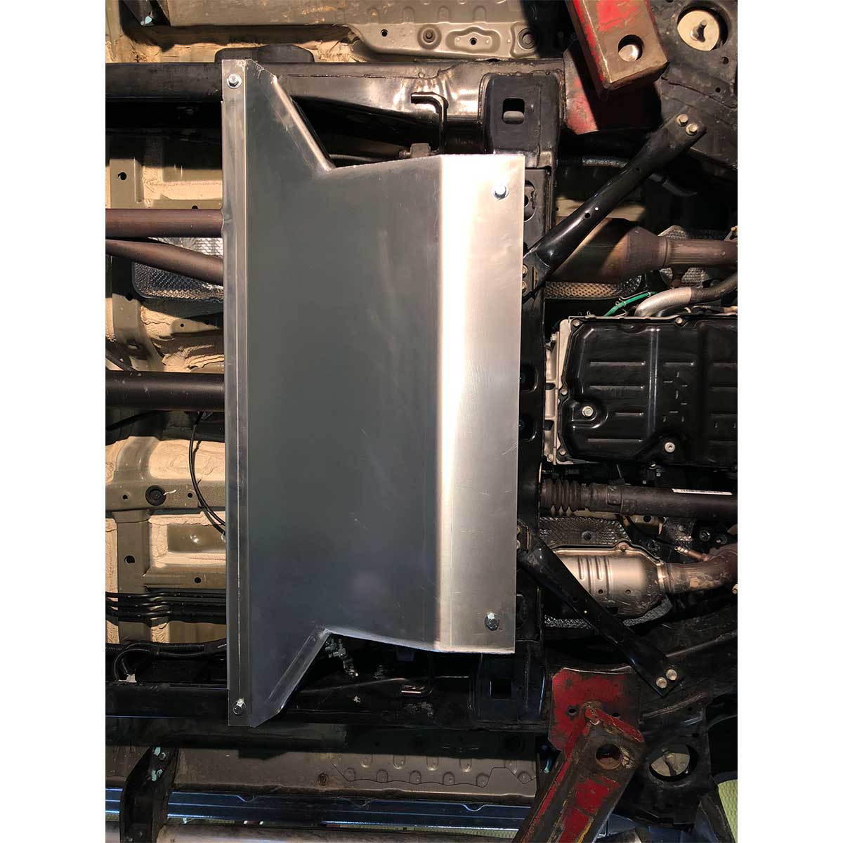 Rear Transfer Case Skid Plate (Aluminum) for Toyota Tacoma Gen 2 (2005-15) - Image 4