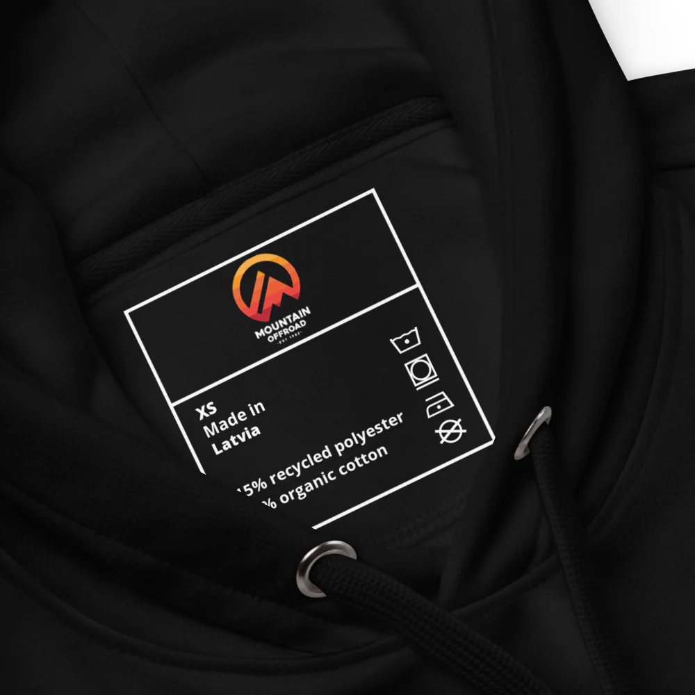 Mountain Offroad Dirt Logo Hoodie - Image 3