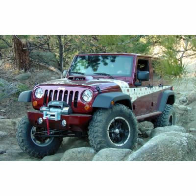 M.O.R.E. Jeep JK Front Bumper Rock Proof (2007–2018)