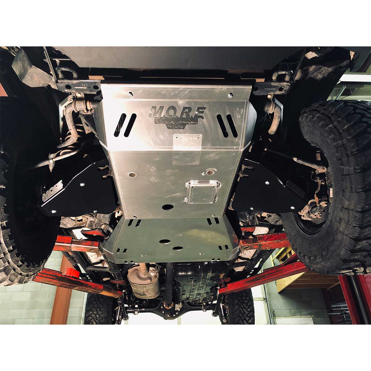 Front Skid Plate (Aluminum) for Toyota 4Runner Gen 5 (2010+) - Image 8