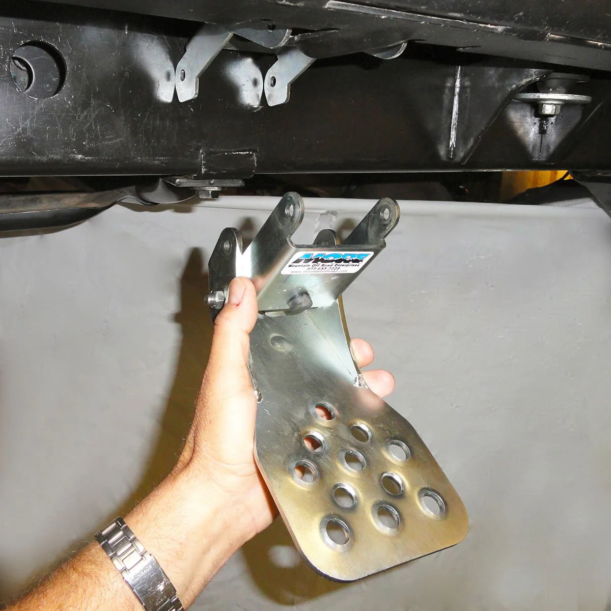 Jeep JK Hide-A-Step Powder-Coated (Front Door) by M.O.R.E. - Image 7