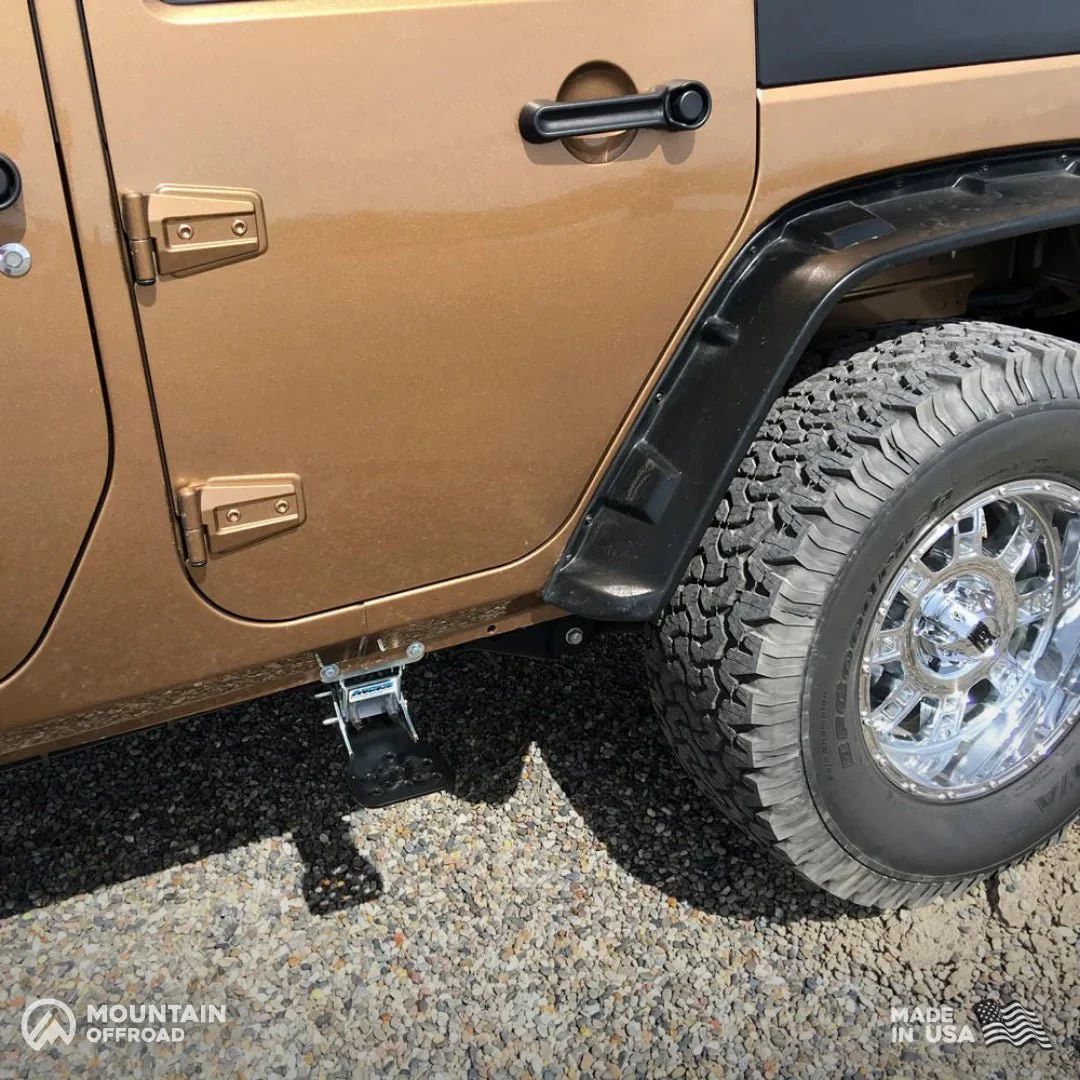 Hide A Step: Powder Coated (Rear Door) for Jeep Wrangler JK (2007-2018) - Image 3