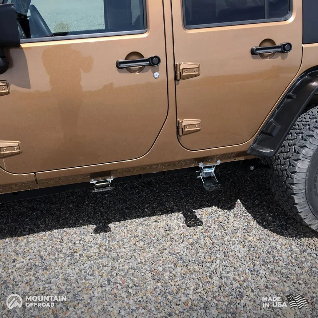 Hide A Step: Powder Coated (Rear Door) for Jeep Wrangler JK (2007-2018) - Image 5