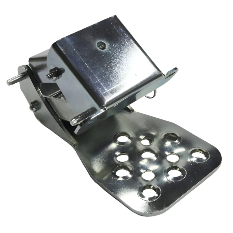 Hide A Step: Silver (Rear Door) for Jeep Wrangler JK (2007-2018)