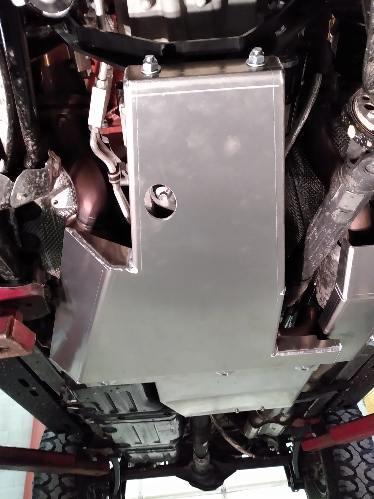 Oil Pan / Transmission Skid Plate for Jeep Wrangler JL with 392 HEMI (6.4L) (2021+) - Image 3