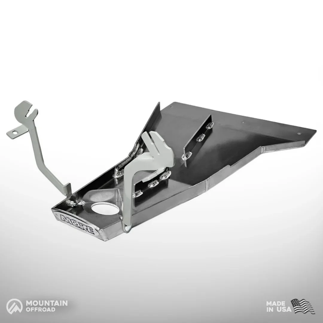 Oil Pan and Transmission Skid Plate for Jeep Wrangler JK (2007-18) Aluminum - Image 2