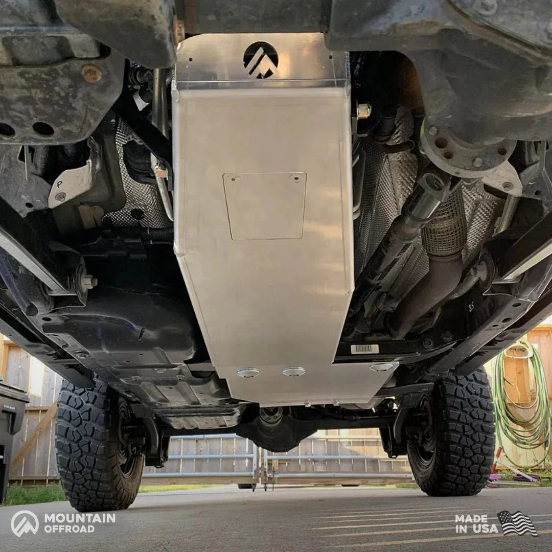 Oil Pan / Transmission Skid Plate for Jeep Wrangler JL (2.0L) Turbo (2018+) Aluminum