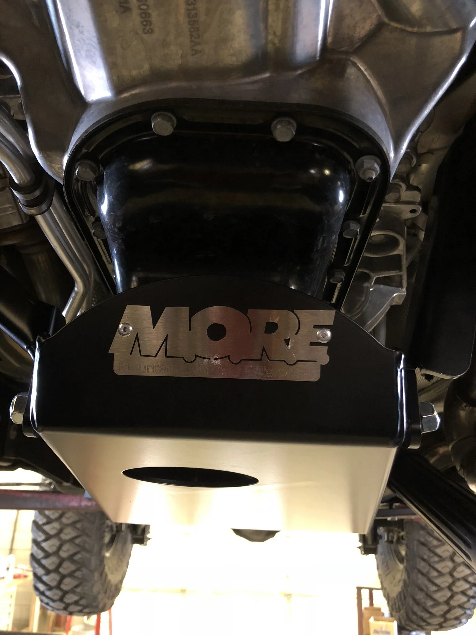 Oil Pan / Transmission Skid Plate for Jeep Wrangler JLU with 3.6L (2018-2020) - Image 7