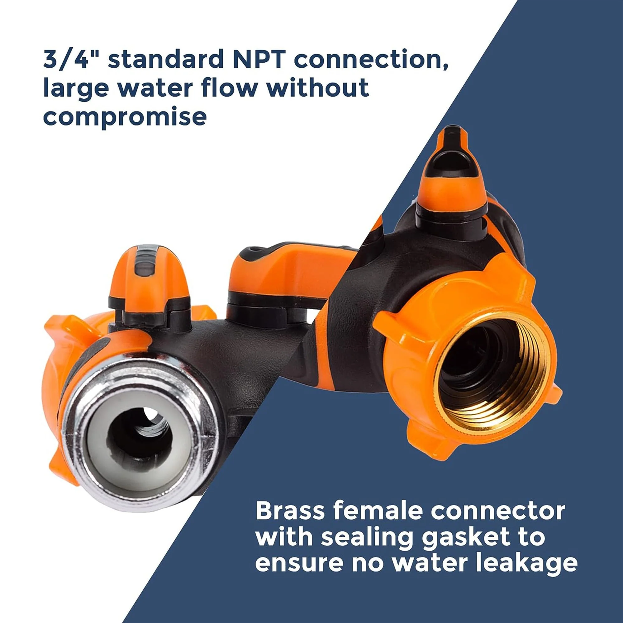 Metal Water Hose Splitter - Image 5
