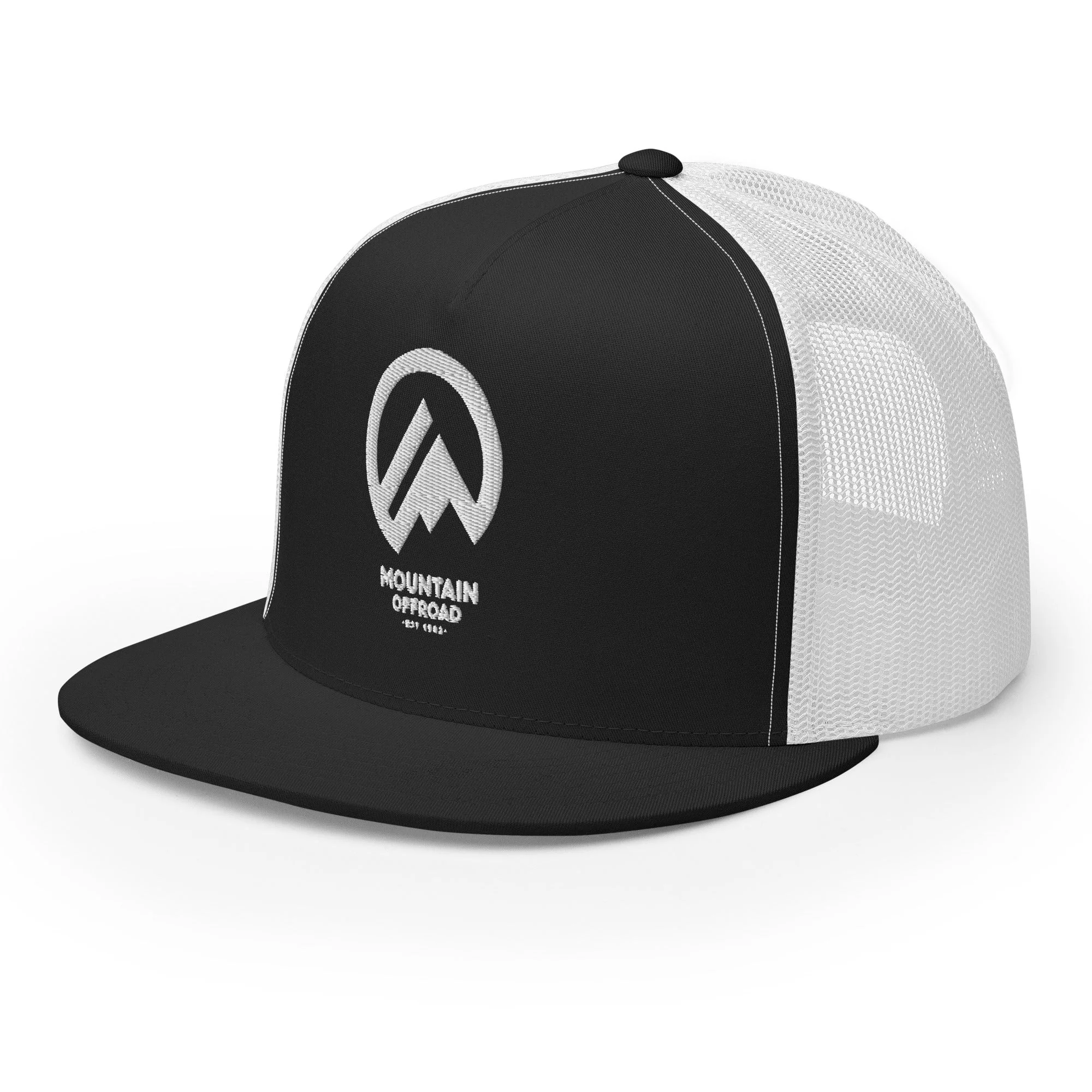Mountain Offroad Snapback Hat β Classic Trucker Cap Style - Image 4