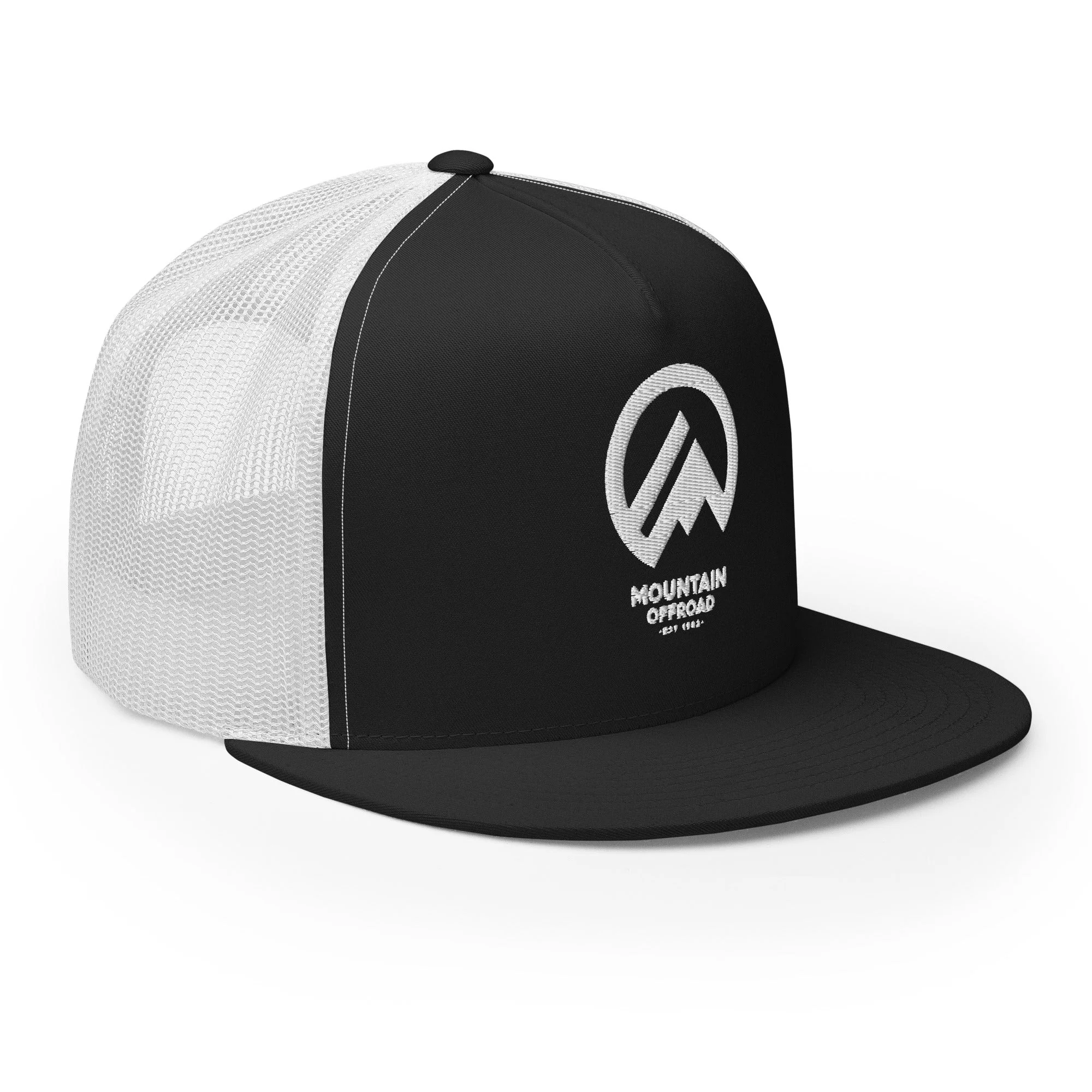 Mountain Offroad Snapback Hat β Classic Trucker Cap Style - Image 6