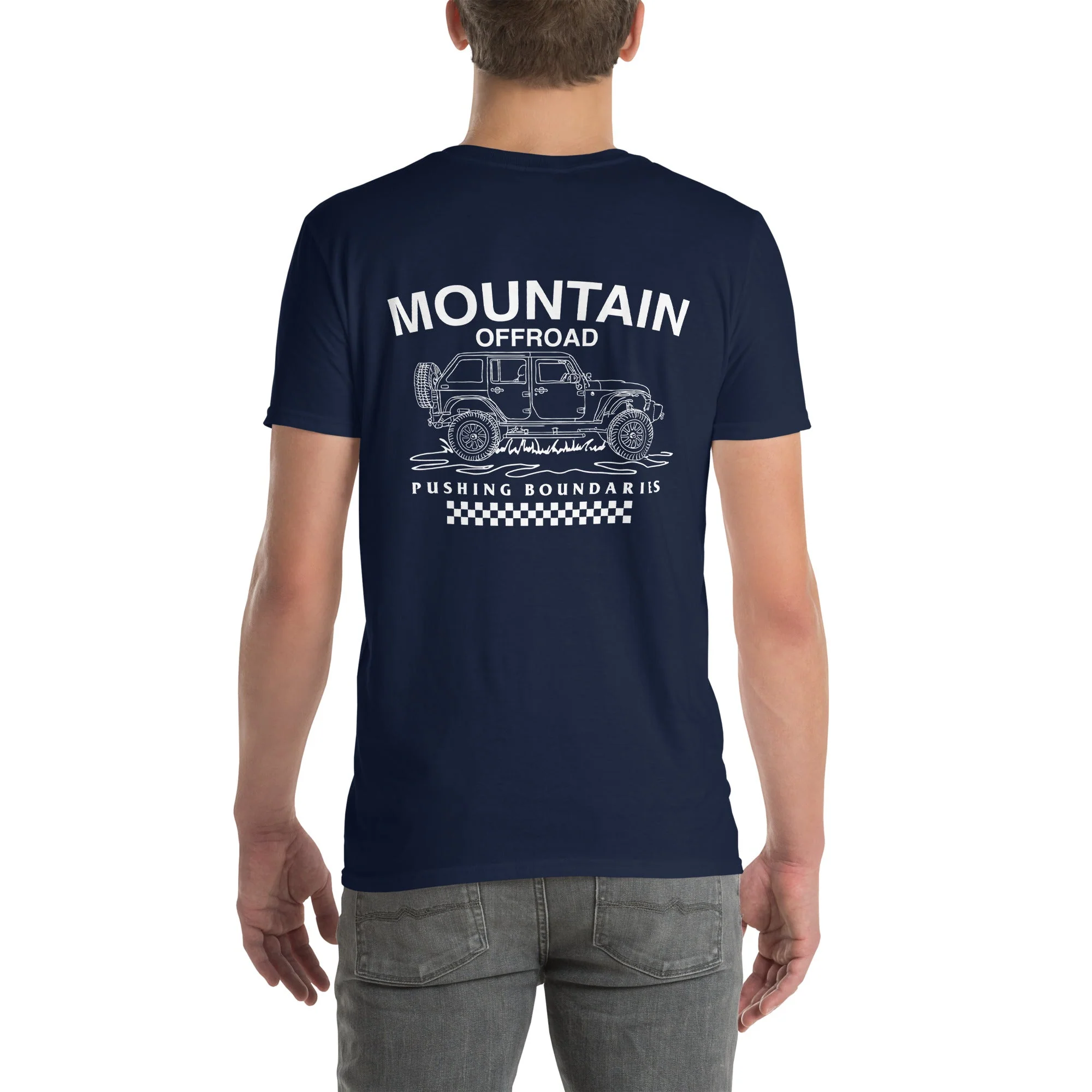 Mountain Offroad Race Jeep T-Shirt - Image 4