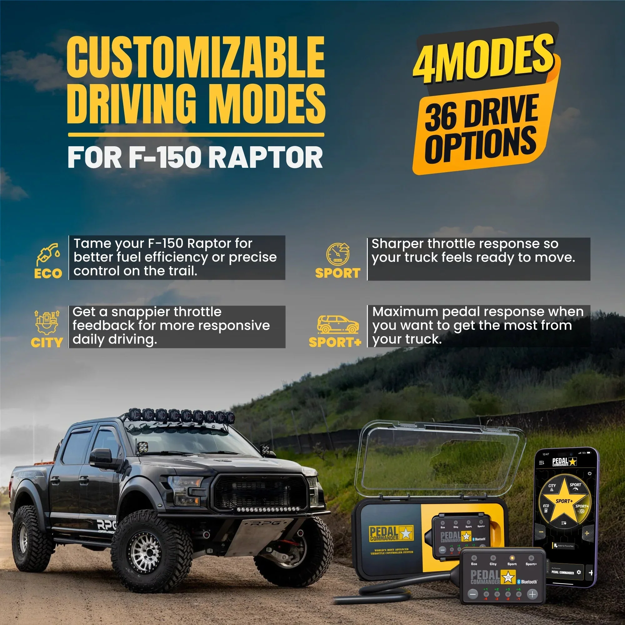 Pedal Commander for Ford F150 Raptor - Image 5