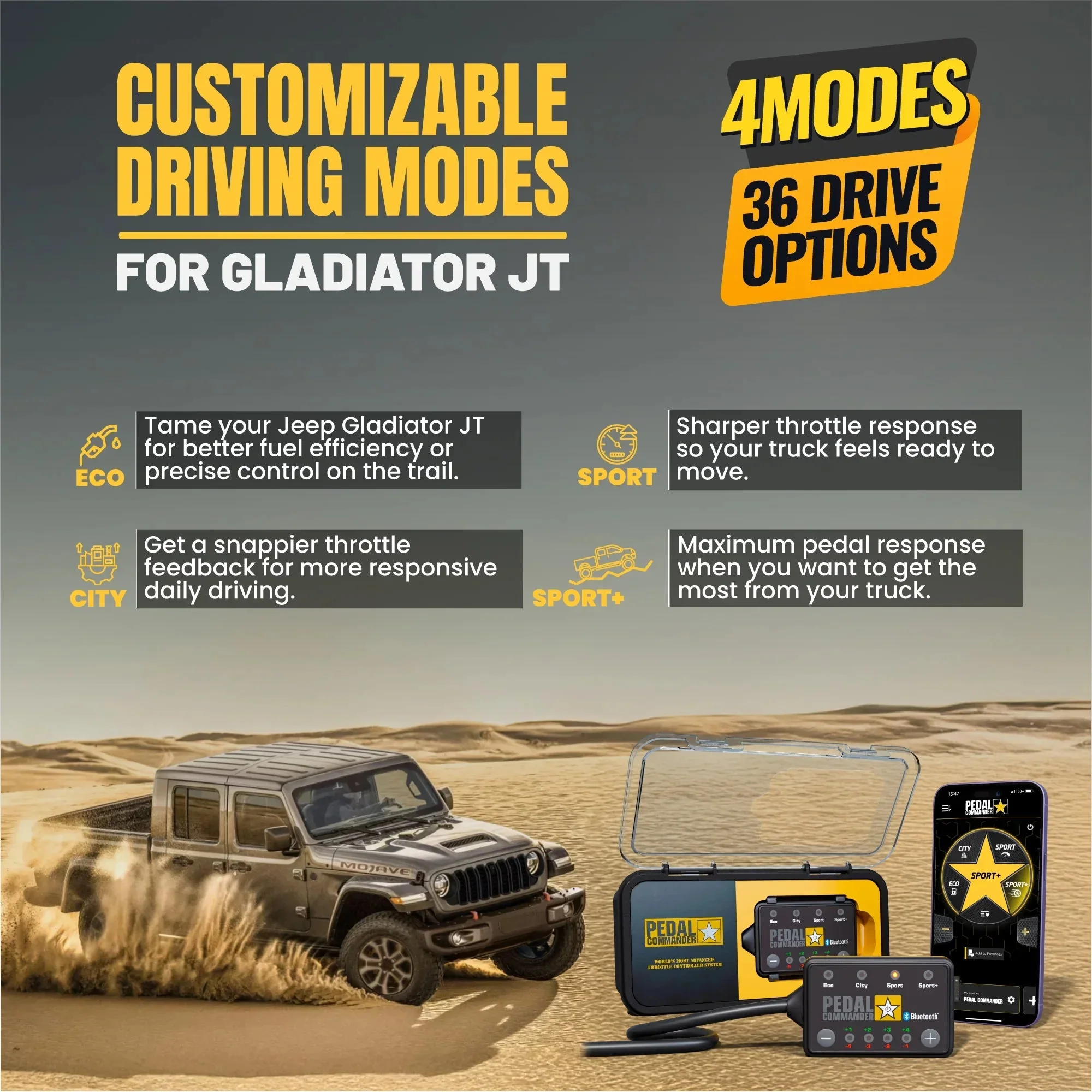 Pedal Commander for Jeep Gladiator - Image 5