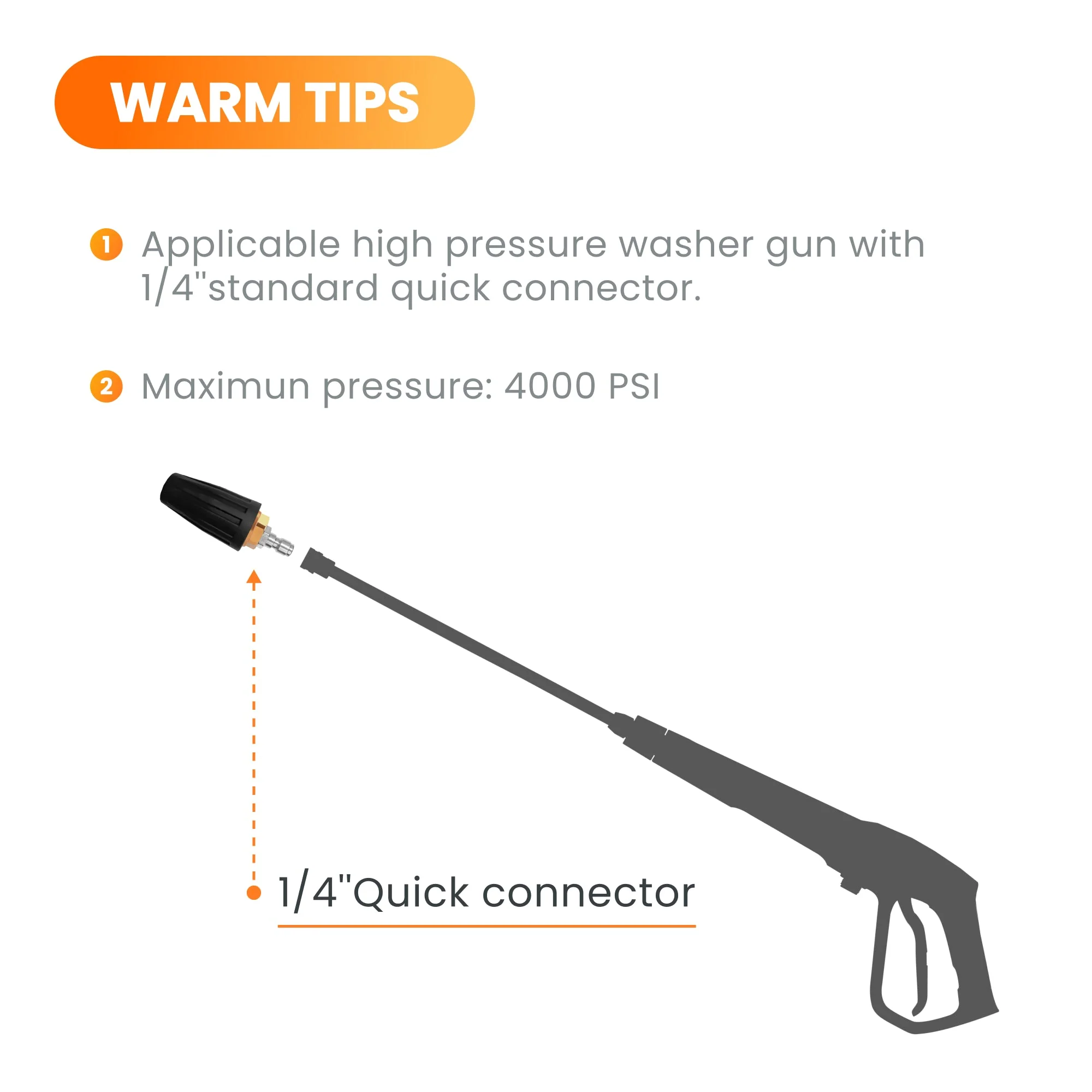 Pressure Washer Turbo Nozzle - Image 4