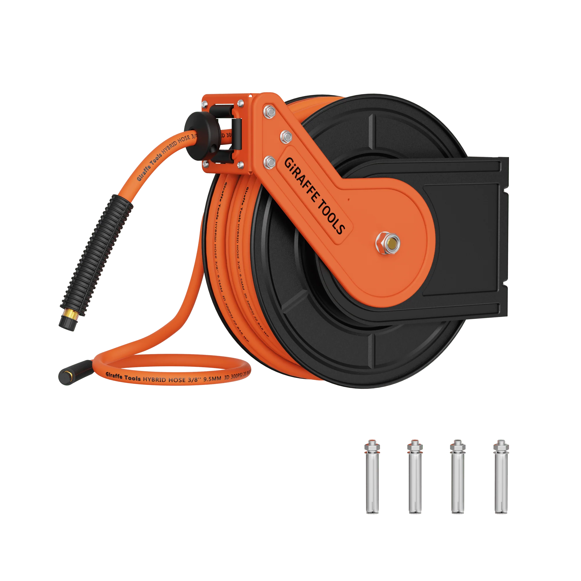 Retractable Air Hose Reel-Alloy Steel Reel-3/8in 25ft-50ft - Image 11