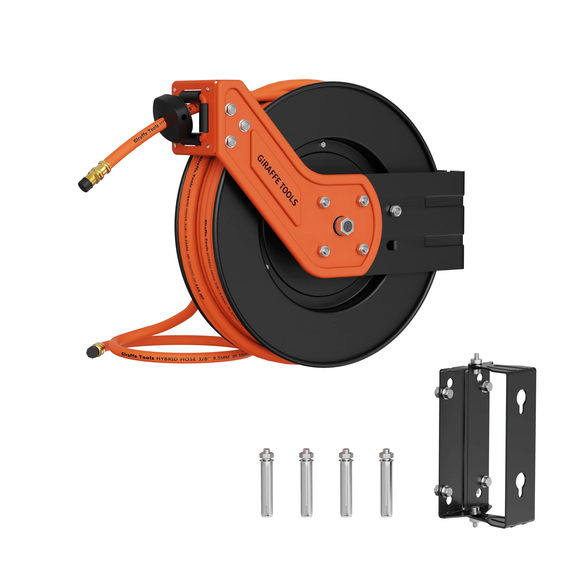 Retractable Air Hose Reel-Alloy Steel Reel-3/8in 25ft-50ft - Image 13