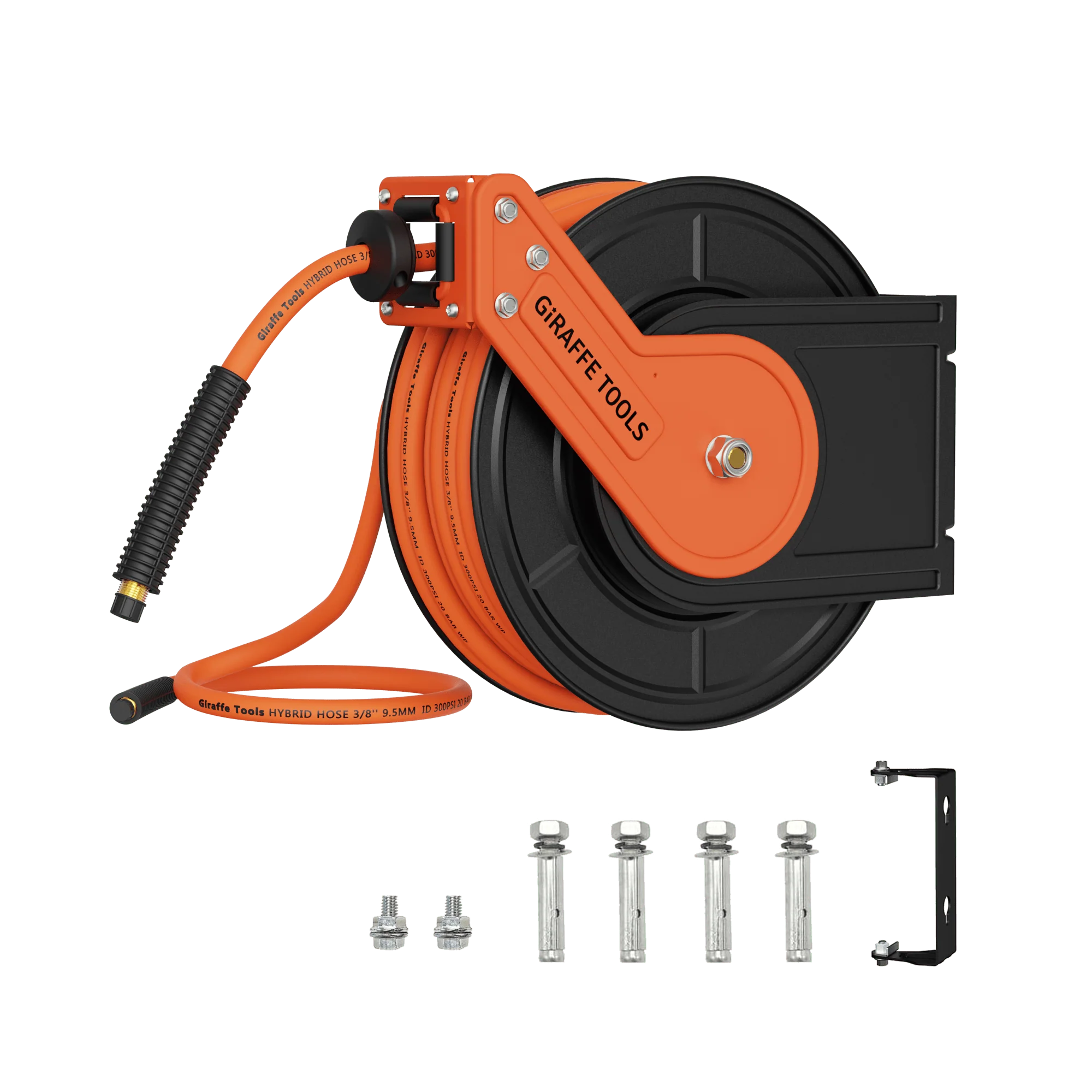 Retractable Air Hose Reel-Alloy Steel Reel-3/8in 25ft-50ft - Image 14