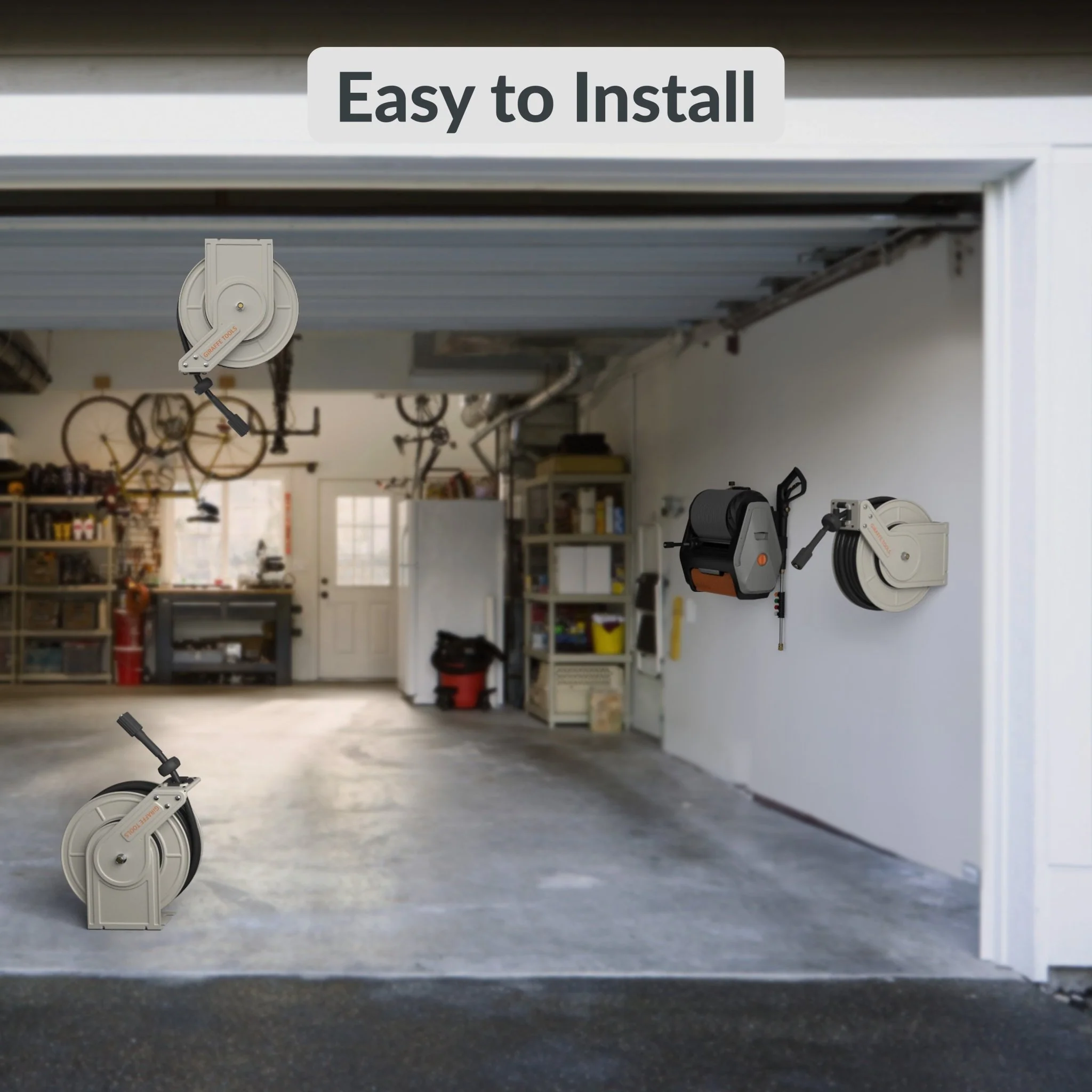 Retractable Pressure Hose Reel-1/4in - Image 11