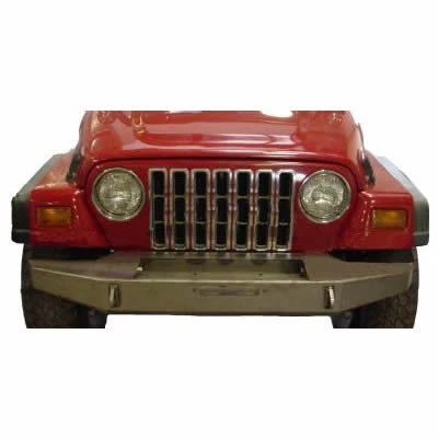 "Rock Proof" Front Bumper: Straight for Jeep Wrangler TJ (1997-06) / Wrangler Unlimited LJ (2004-06) - Image 2