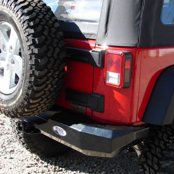 "Rock Proof" Rear Bumper with Clevis Mounts for Jeep Wrangler JK (2007-18) - Image 6