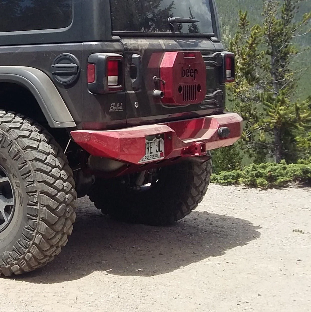 "Rock Proof" Rear Bumper with Clevis Mounts for Jeep Wrangler JL (2018+) - Image 2