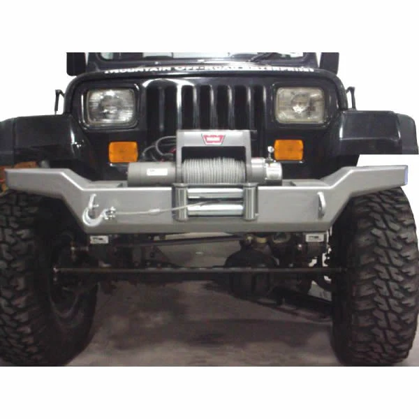 "Rock Proof" Front Bumper: High Clearance for Jeep Wrangler YJ (1987-95) - Image 2