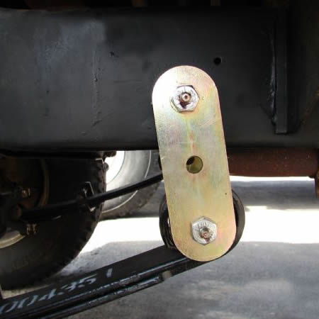 Shackle Reversal System for Jeep CJ (1976-86) with 2" CJ Springs - Image 15