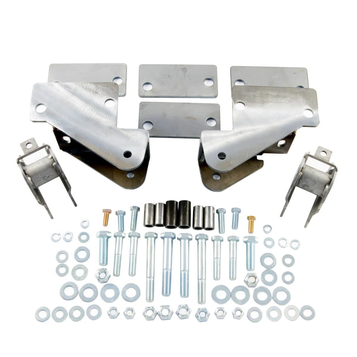 Shackle Reversal System with Bolt-On Shackle Hanger Brackets for Jeep CJ (1976-86) with 2.5" YJ Springs - Image 15