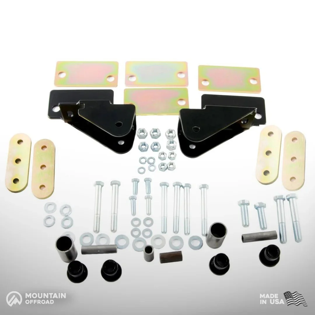 Shackle Reversal System for Jeep CJ (1976-86) with 2.5" YJ Springs - Image 10