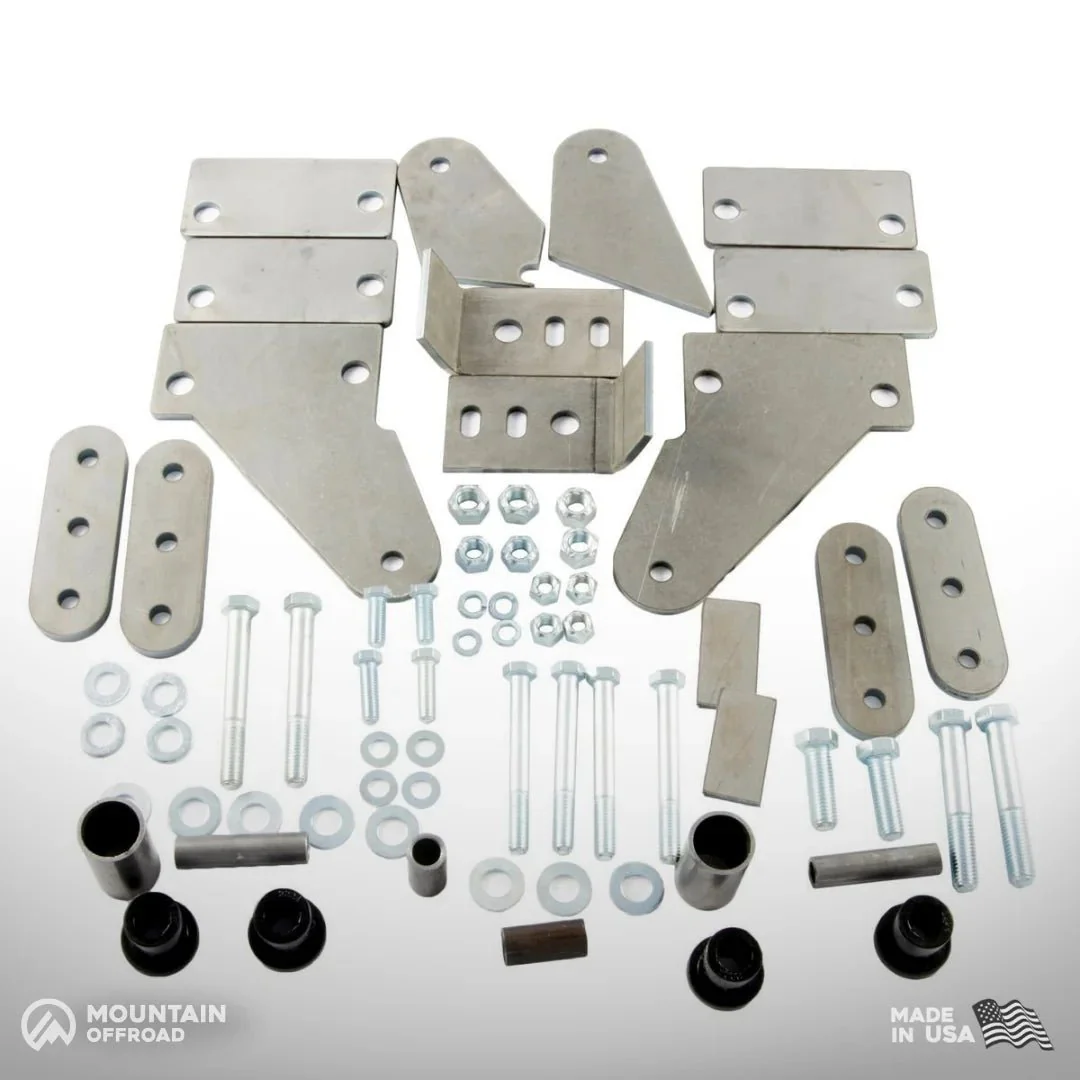 Shackle Reversal System for Jeep CJ (1976-86) with 2.5" YJ Springs - Image 11