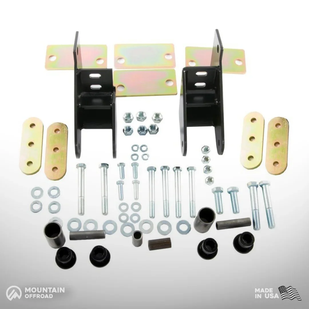 Shackle Reversal System for Jeep CJ (1976-86) with 2.5" YJ Springs - Image 12